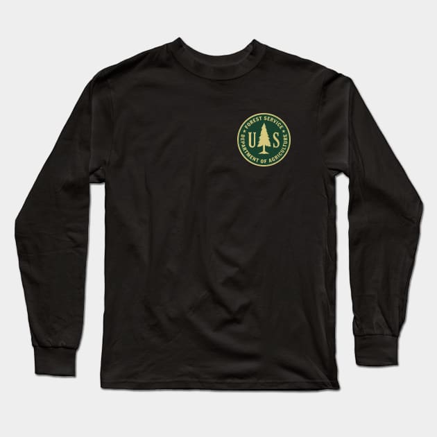 US Forest Service by © Buck Tee Originals Long Sleeve T-Shirt by Buck Tee